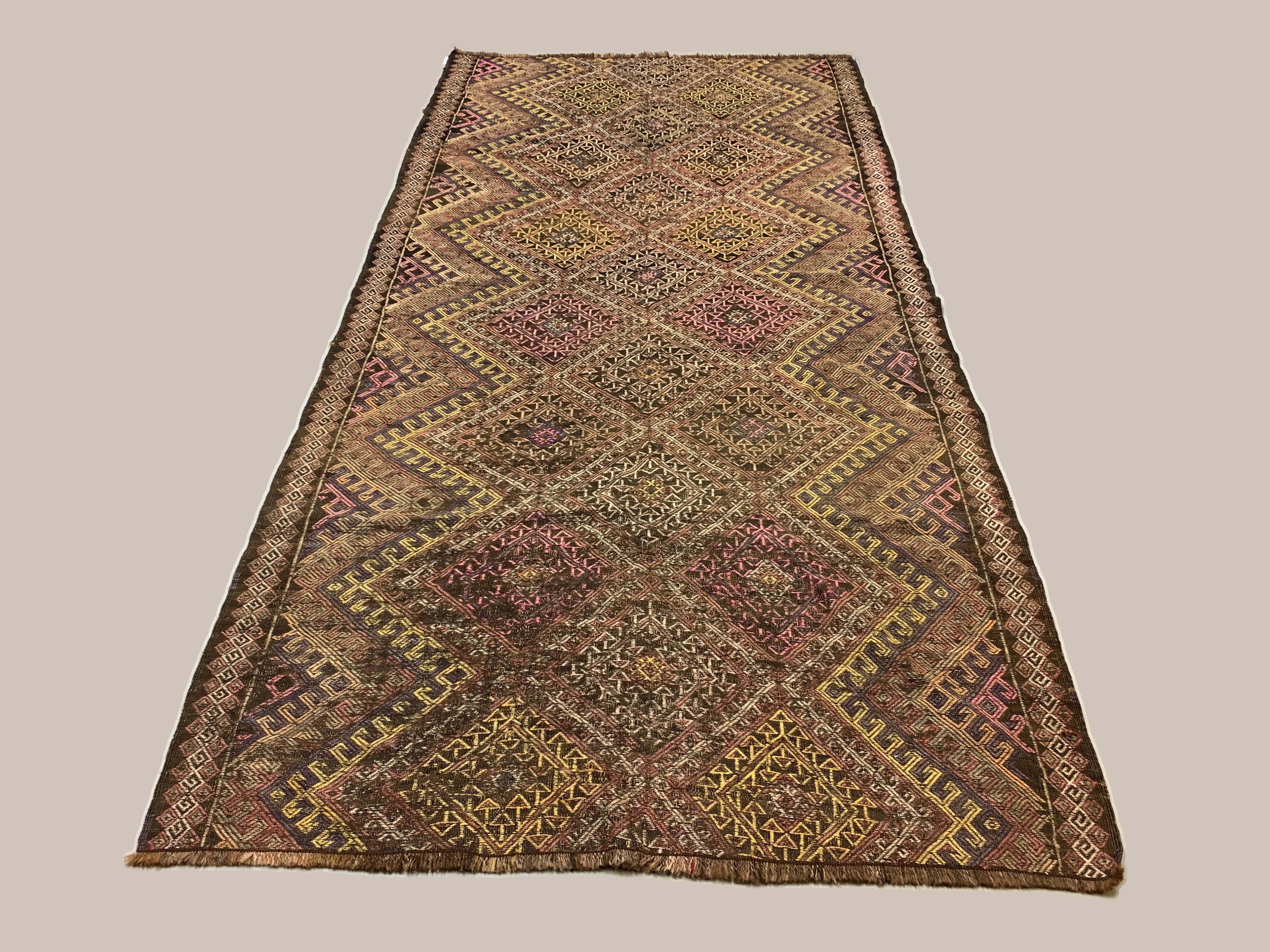 Turkish Kilim Rug 300x149 cm