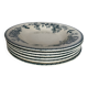6 assiettes en terre de fer La Samaritaine