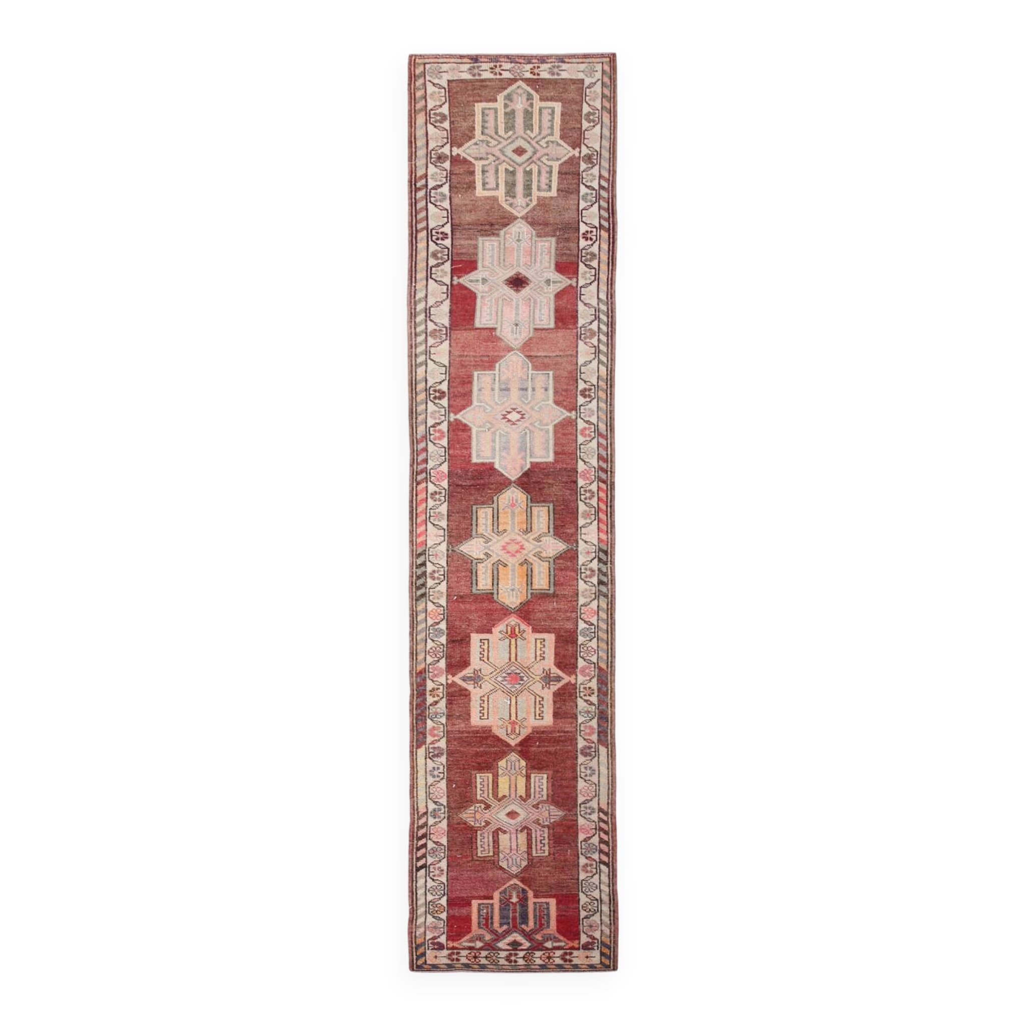 Tapis de couloir vintage, 83 x 399 cm