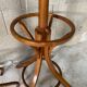 Coat rack swivel parrot Baumann bistro style 1960 curved wood