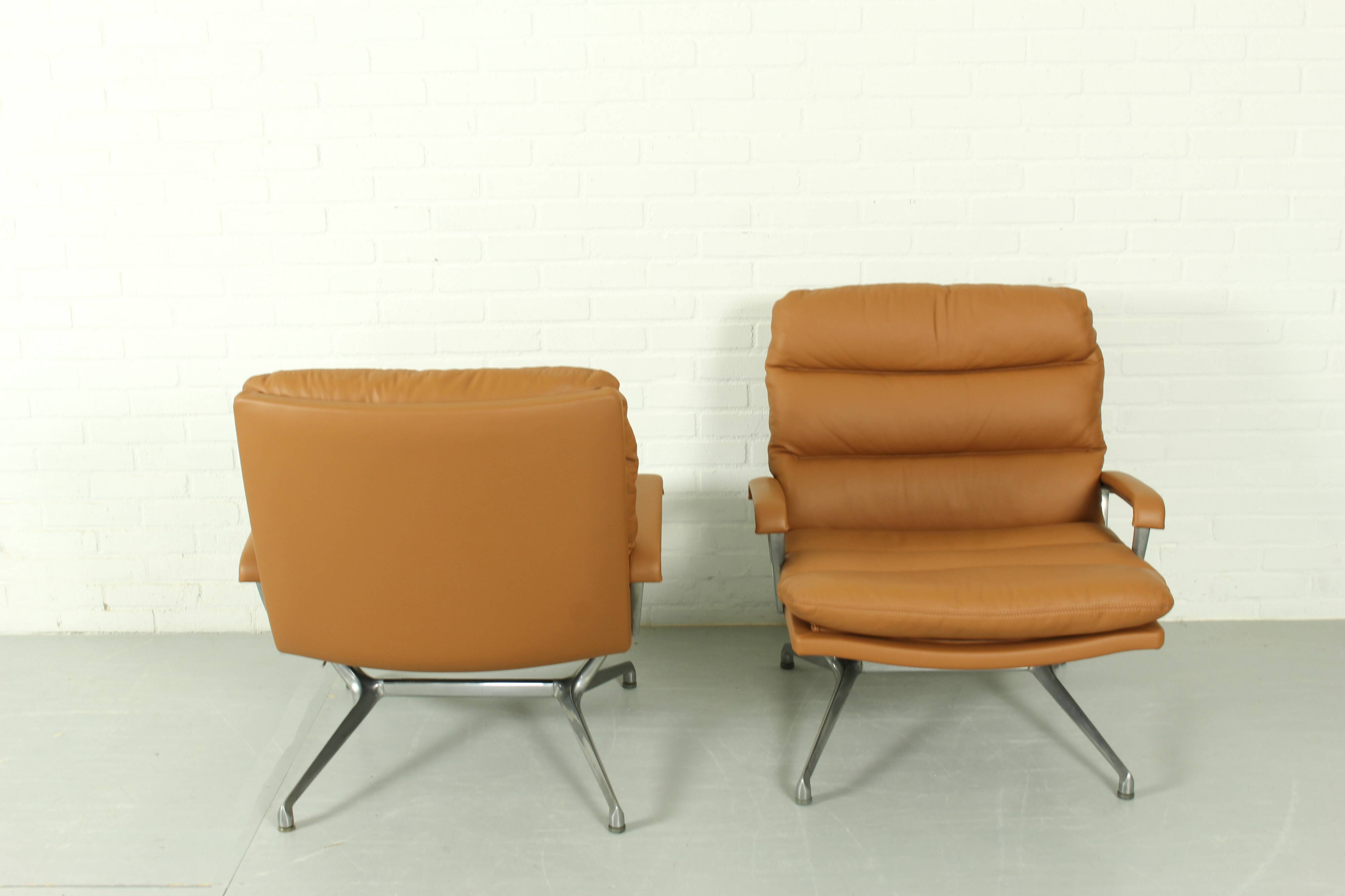 Set of 2 Paul Tuttle Lounge Chair 'Gamma' for Strässle, 1970s