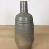 Vase soliflore en grès forme bouteille