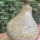 Ceramic bedside lamp signed