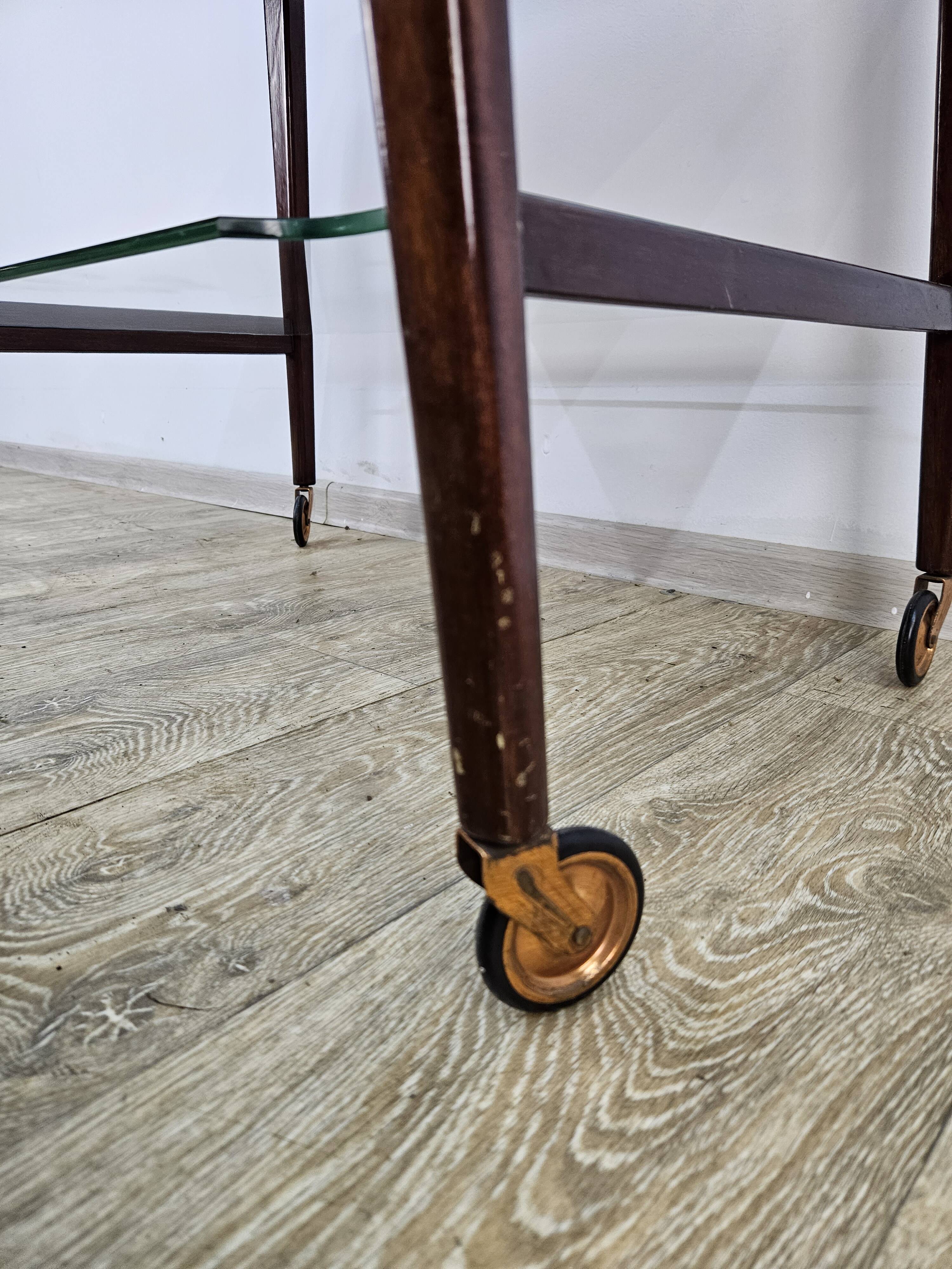 Mobile bar table, France, 1960s.