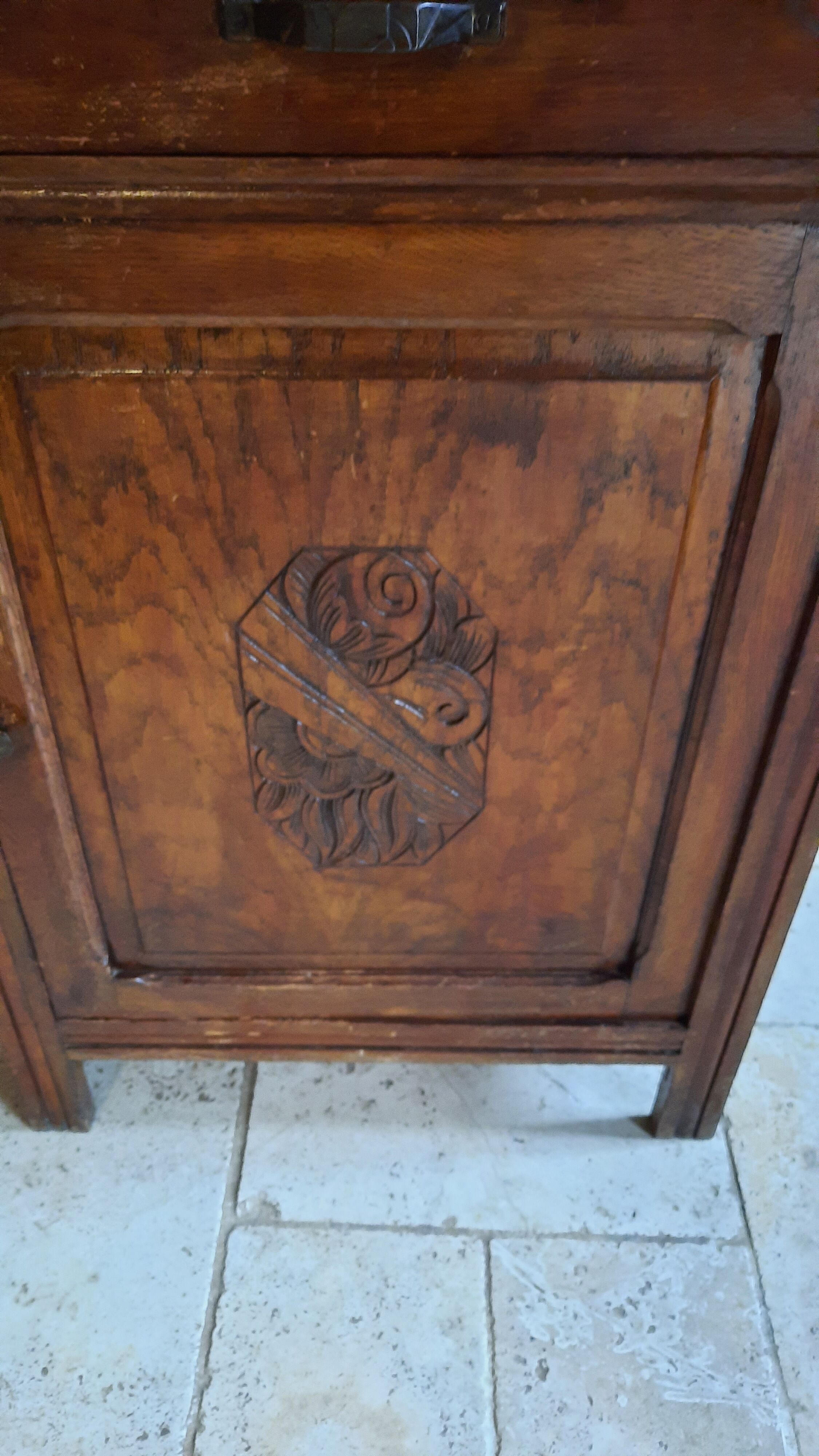 Low art deco style sideboard