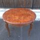 Marquetry dining table