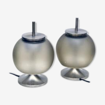 Set of two Chi lamps by Emma Gismondi Schweinberger for Artemide, 1962