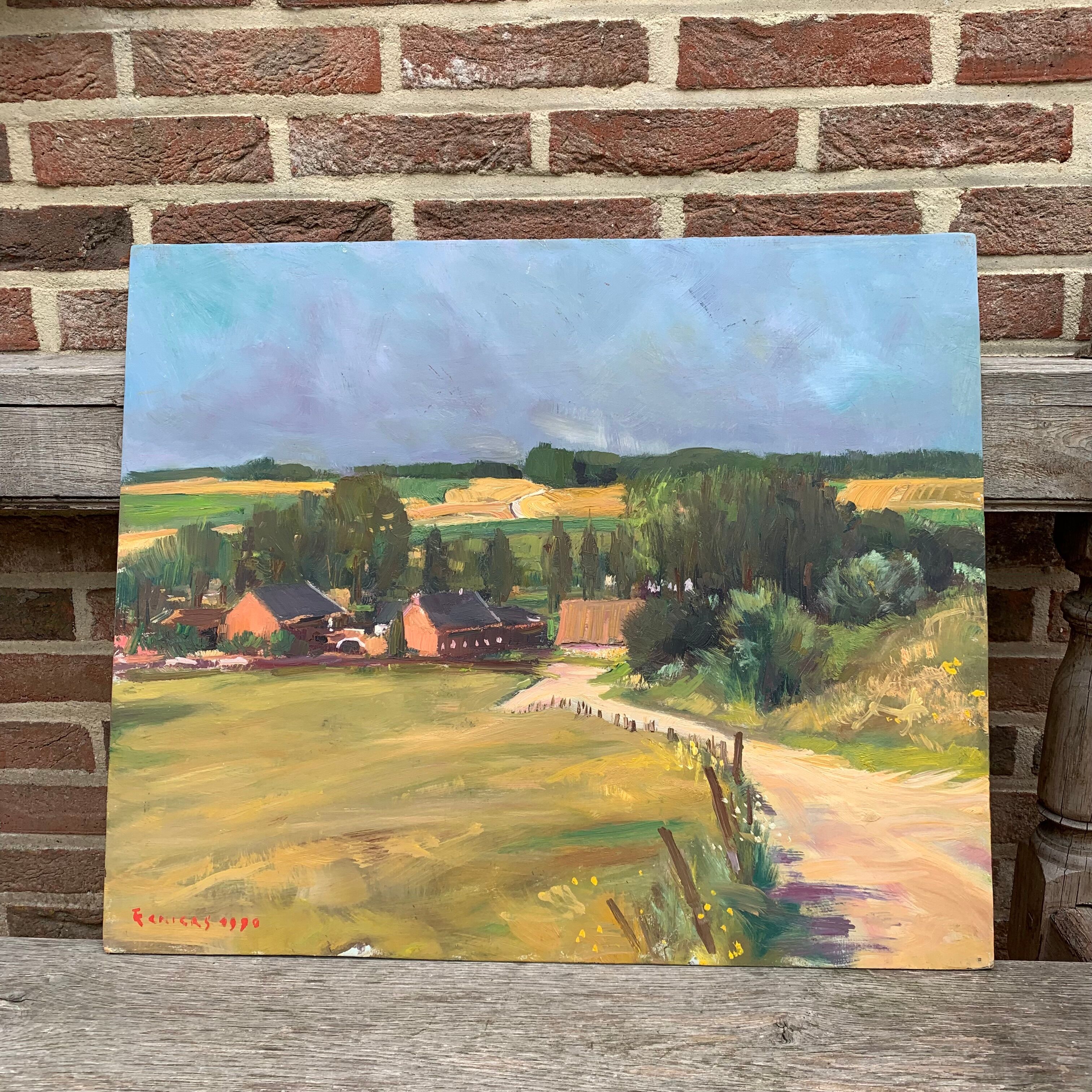 Landscape painting by Tony Reniers