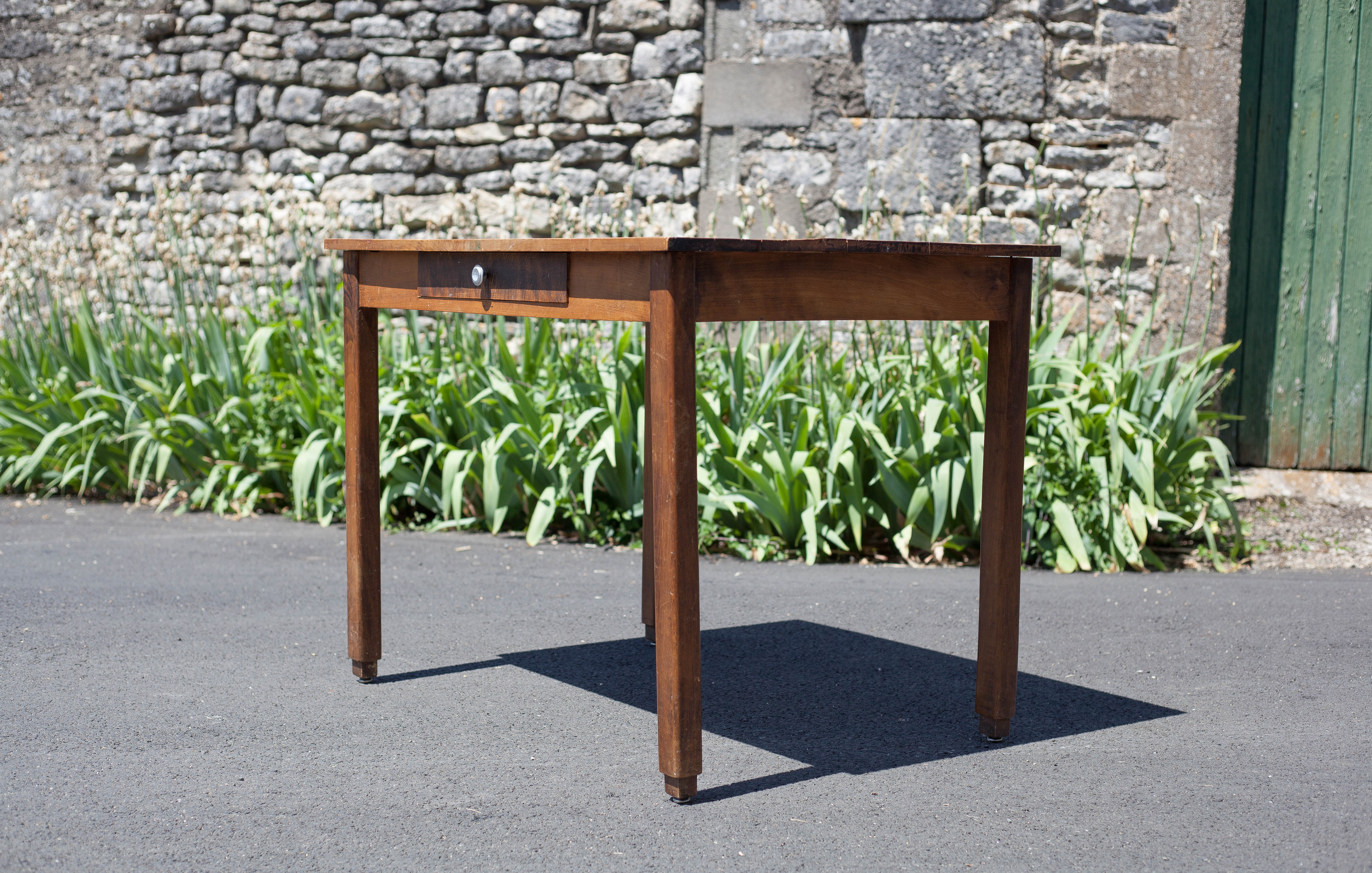 Old wood table, dining table