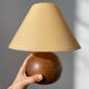 Wooden ball lamp 1980