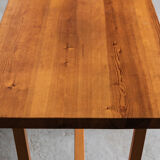 Dining set of 3 in solid oregon pine