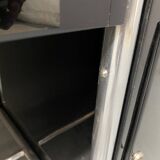 Bureau moderniste tchécoslovaque en chrome et bois, années 1950, Europe