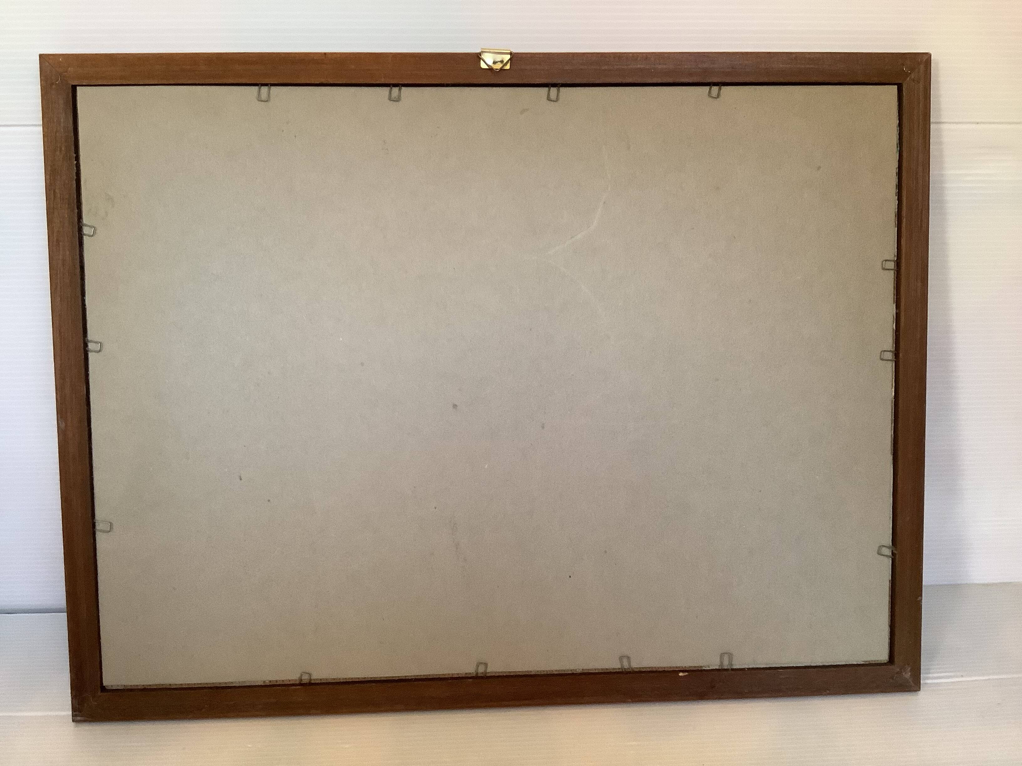 Seascape painting in oil on panel