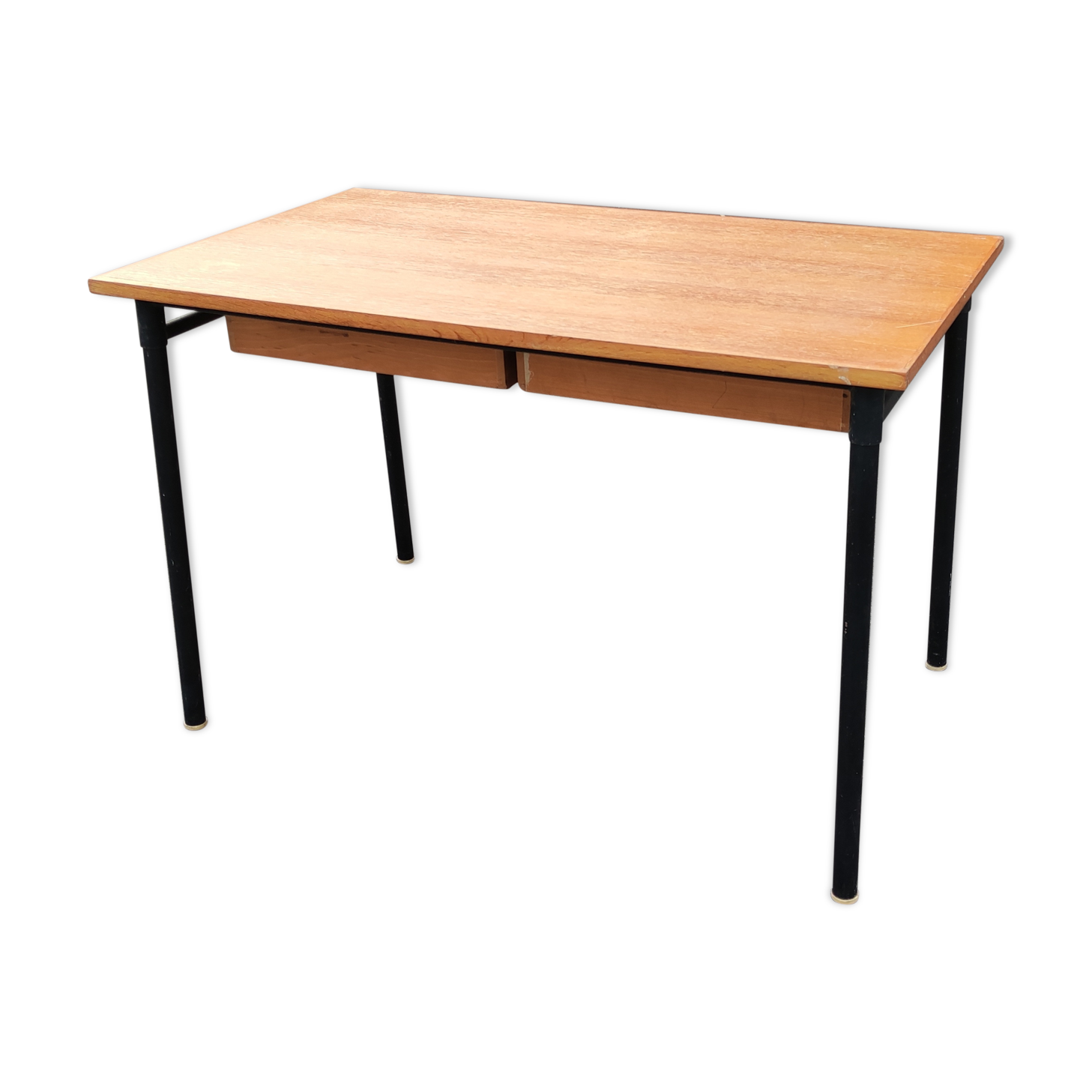 Vintage desk feet tube