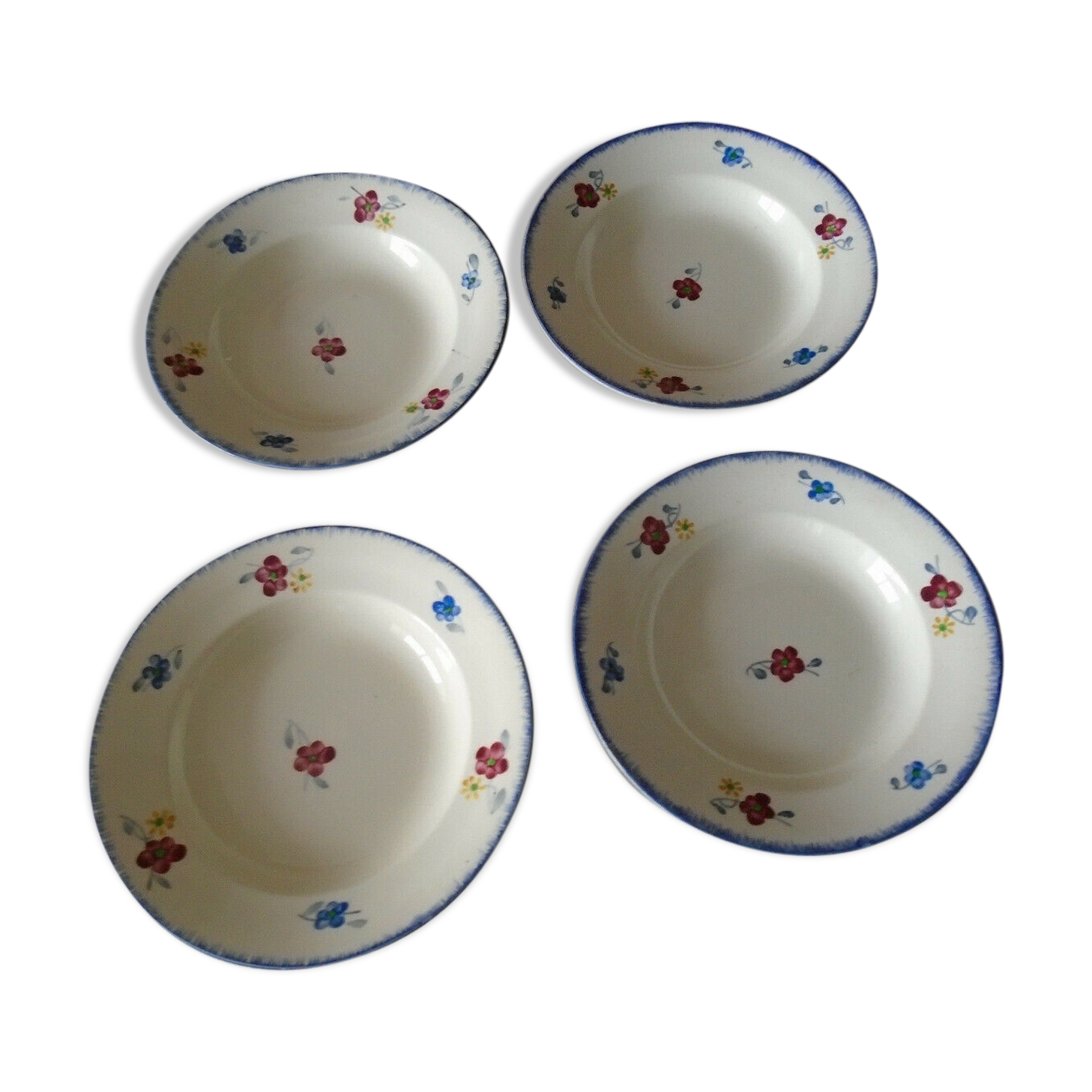 4 assiettes Mary Lou