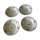 4 assiettes Mary Lou