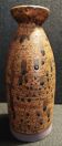 Vase in pyrite sandstone unsigned ceramic 20th century