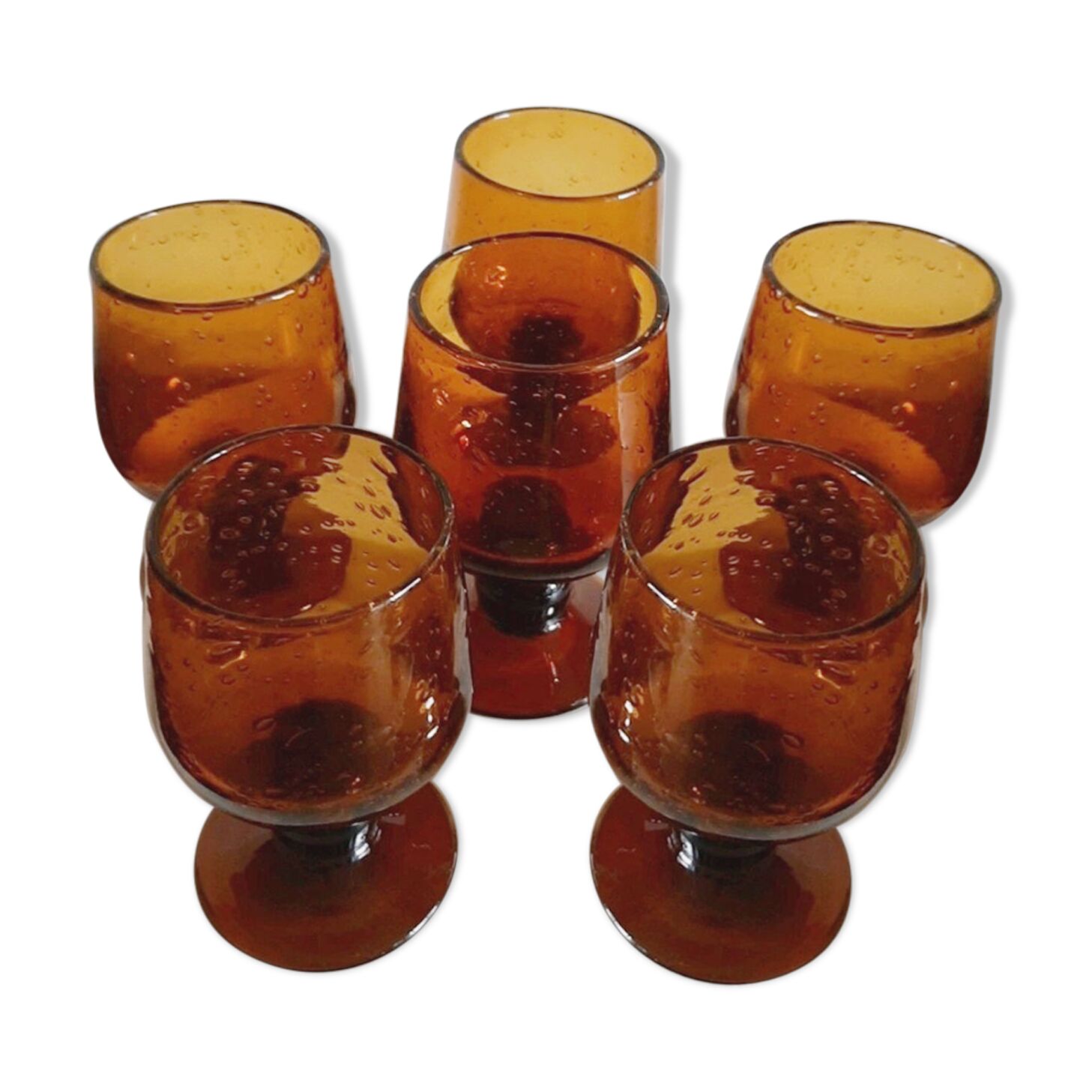 Set de 6 verres de Biot