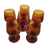 Set de 6 verres de Biot