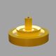 Midcentury modern hanging lamp from Jo Hammerborg - Fog & Morup - model Equ