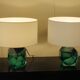 Paire de lampes murano, XX ème