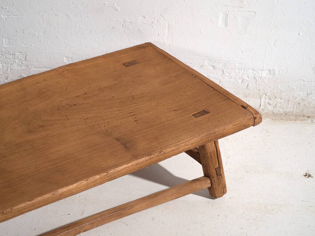 Antique pine coffee table – China, circa 1930