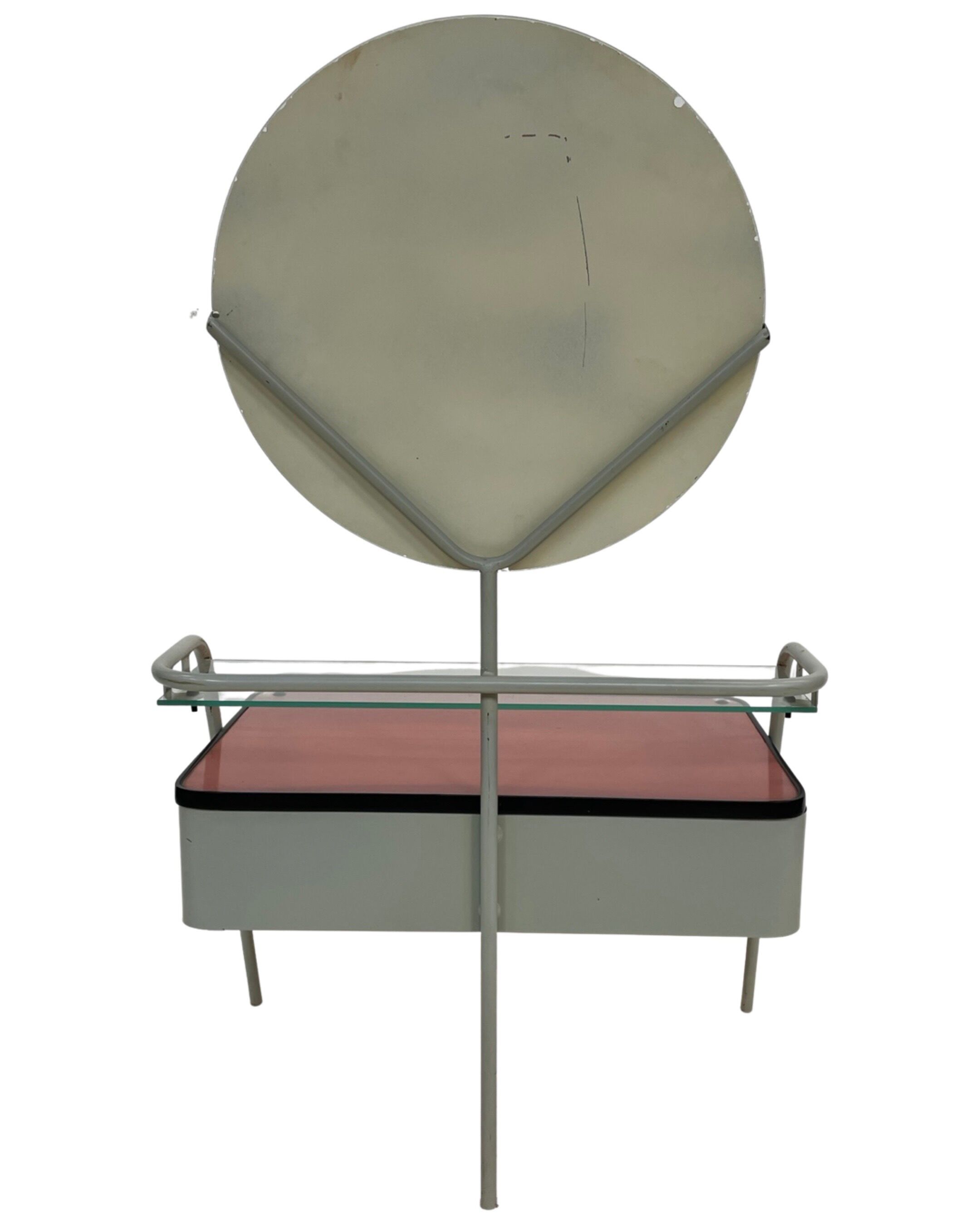 Vintage Auping dressing table side table 1950s Dutch design