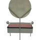 Vintage Auping dressing table side table 1950s Dutch design