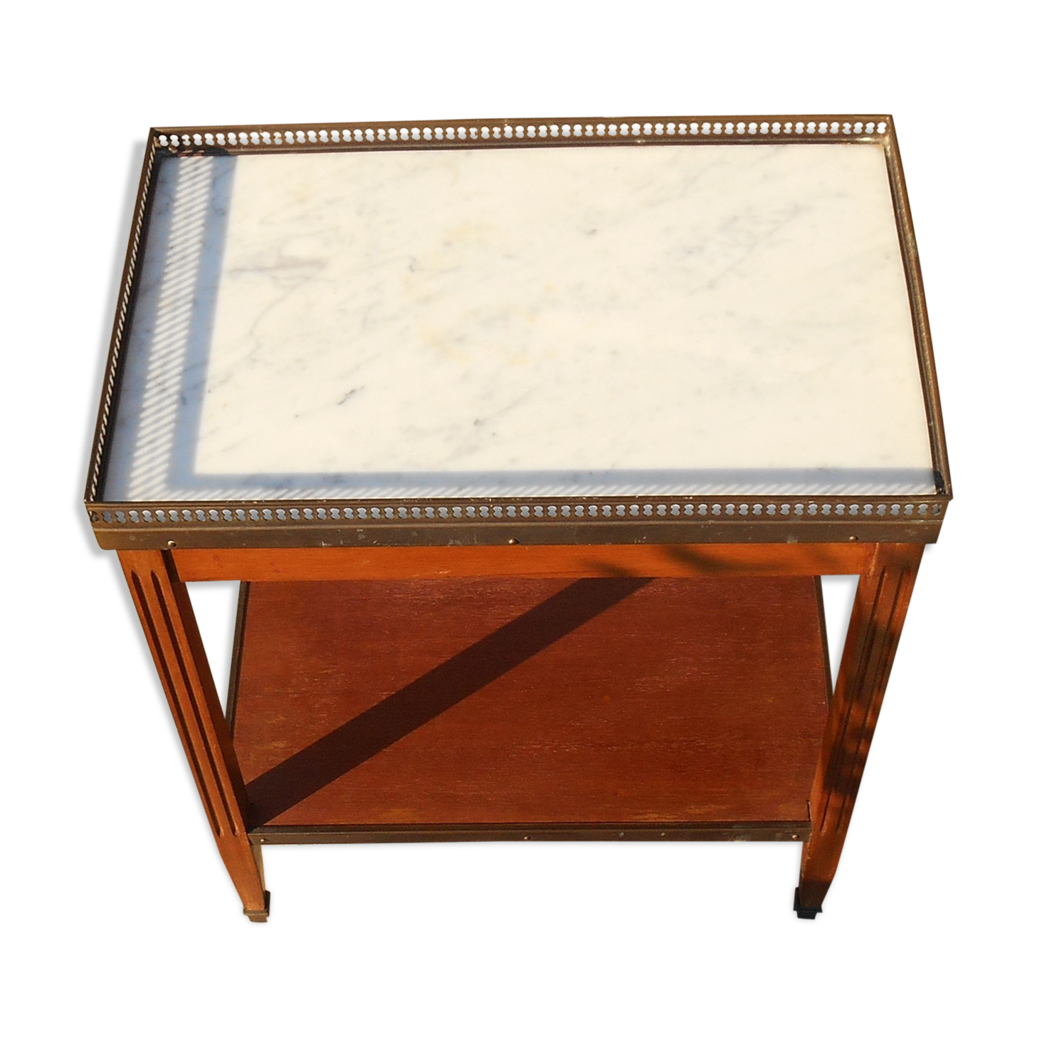 marble bedside louis XVI style