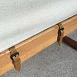 Vintage armchair by Karin Mobring from the 70s, new fabric and straps