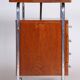 Bauhaus Writing Desk in Oak and Chrome by R. Slezák, Czech, 1930s