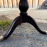 Coiffeuse triptyque vintage 1960s en acajou– signée G. Blouin Nantes