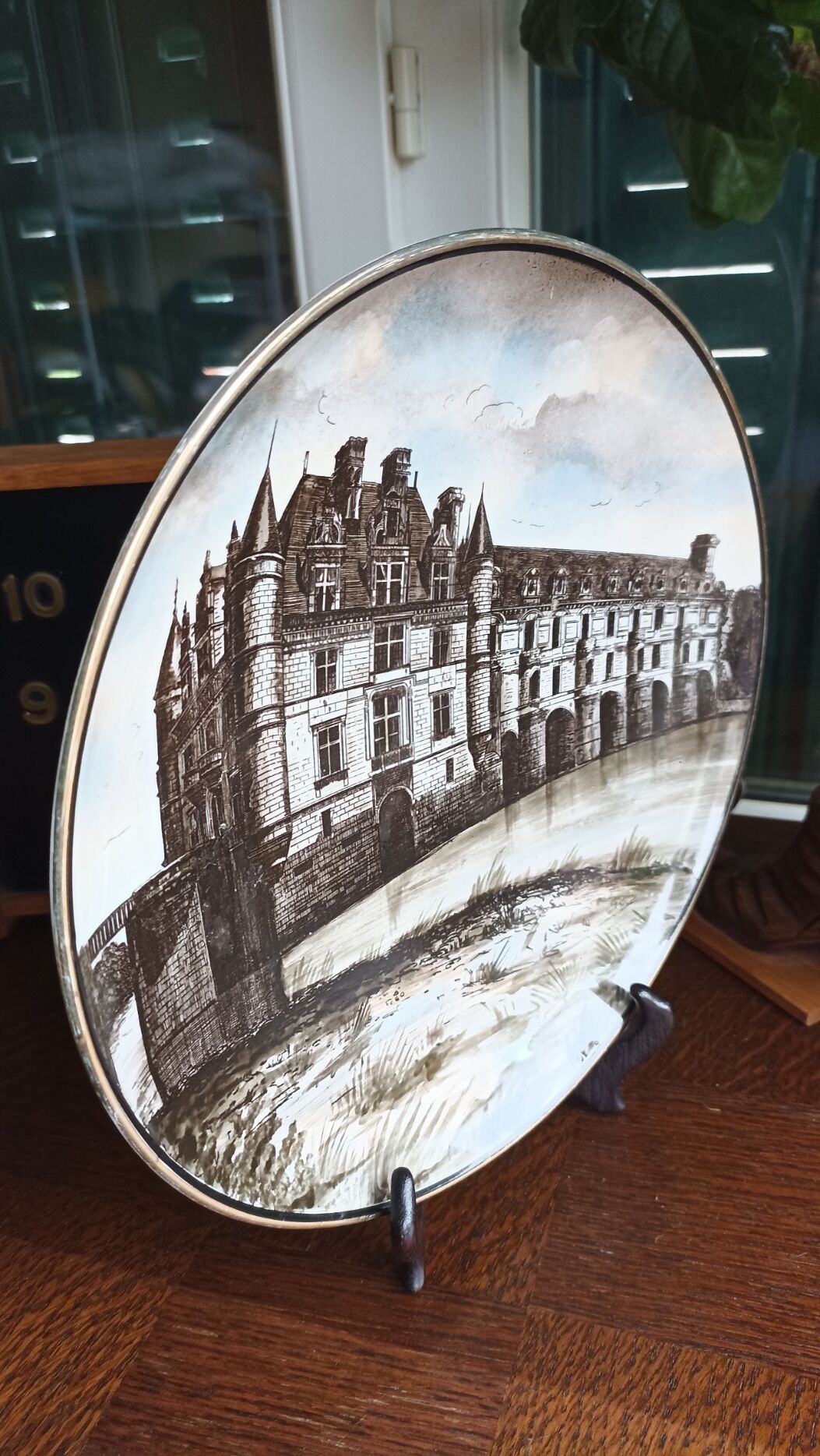 Decorative dish Choisy-le-Roi - Château de Chambord