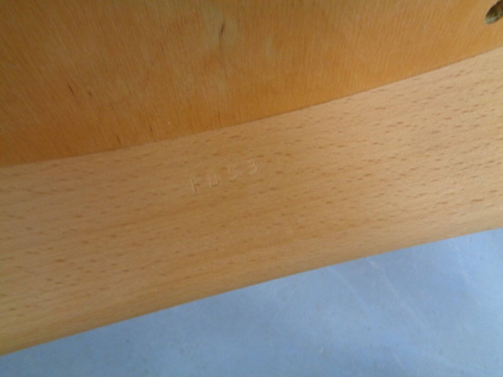 CH 29 Sawbuck Chairs in Oak and Wool by Hans J. Wegner for Carl Hansen & Son, 1950s, Set of 2