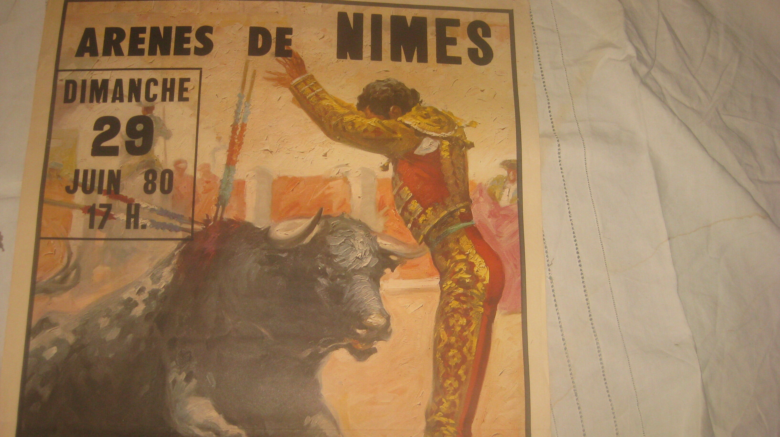 Bullfight 1983 poster