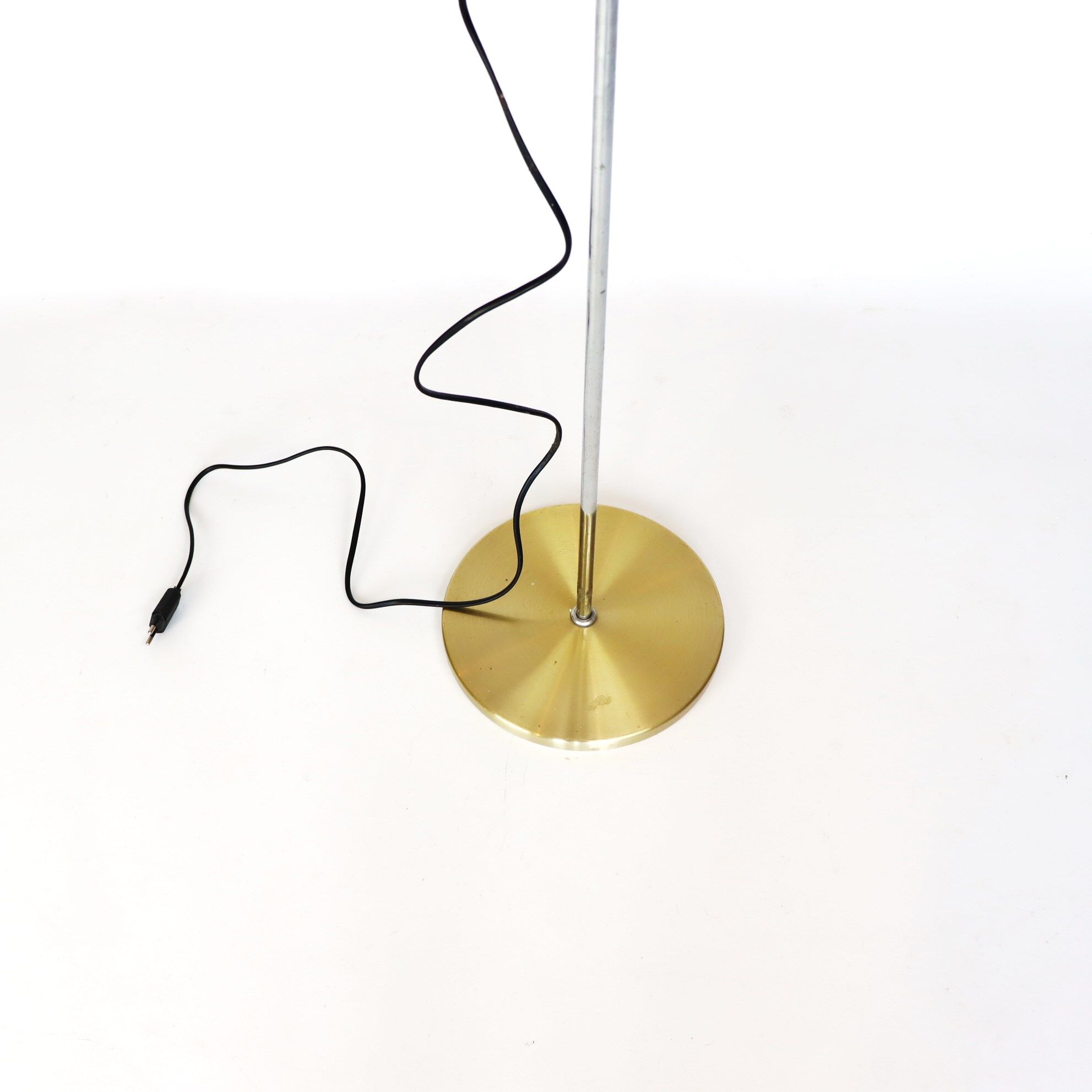 Golden floor lamp 70s