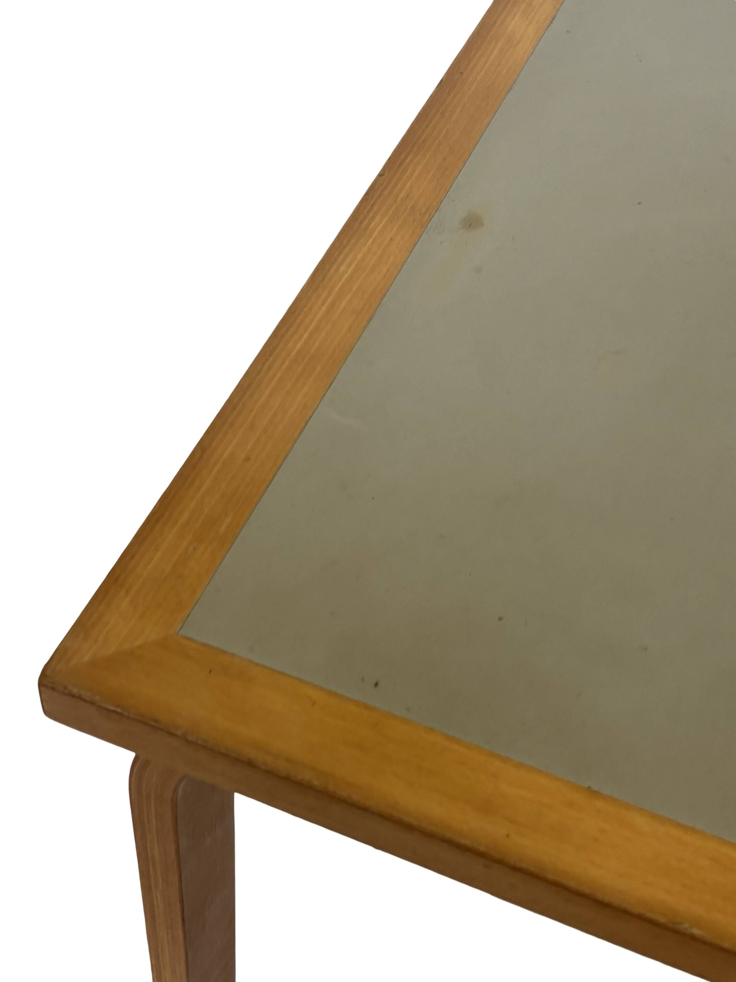 Vintage birch table/desk Magnus Olesen Danish Design