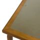 Vintage birch table/desk Magnus Olesen Danish Design