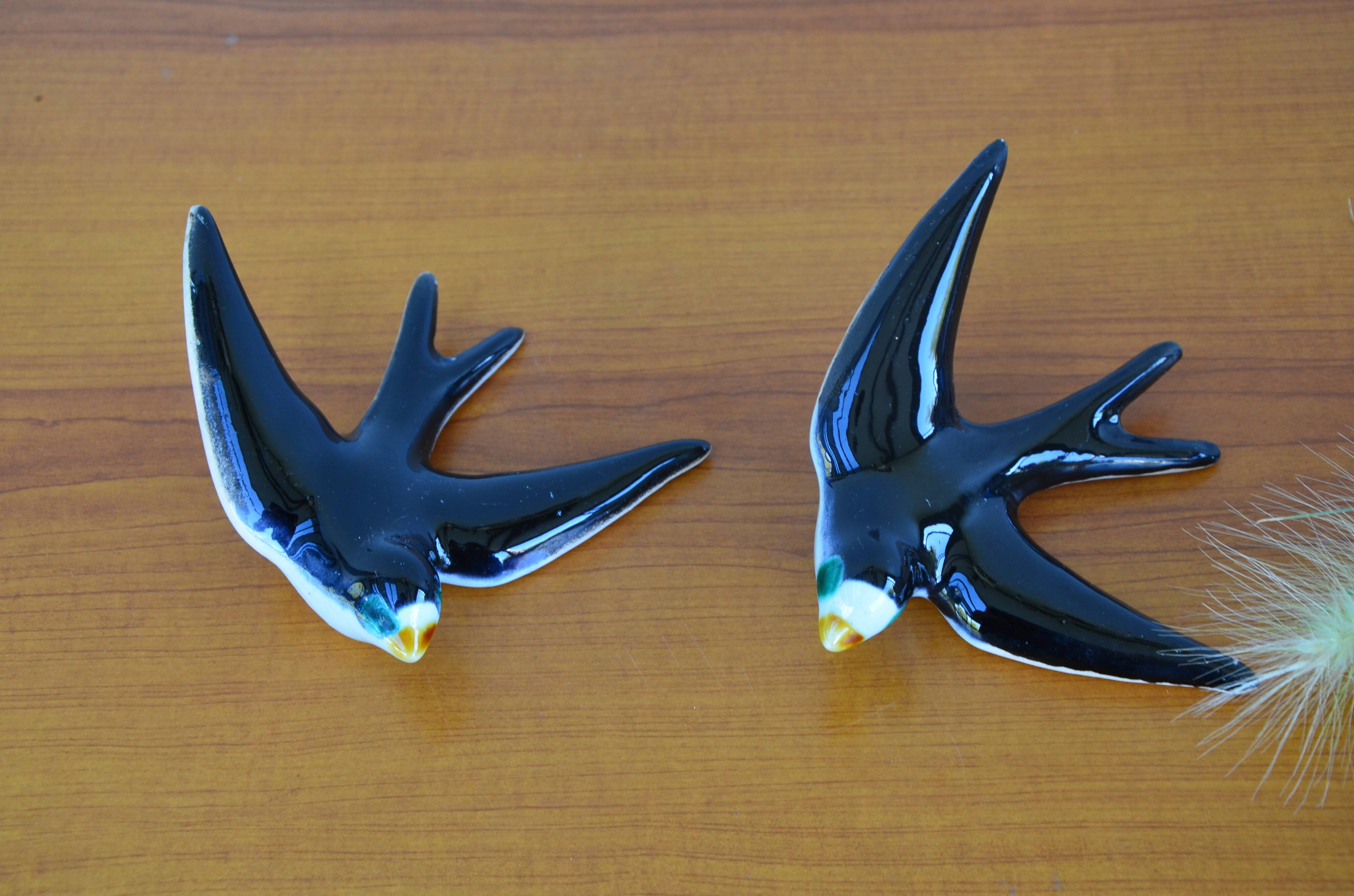 Lot de 2 hirondelles Vallauris