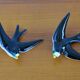 Lot de 2 hirondelles Vallauris