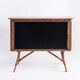 Vintage bar counter in caning and rattan. France, 1950s.
