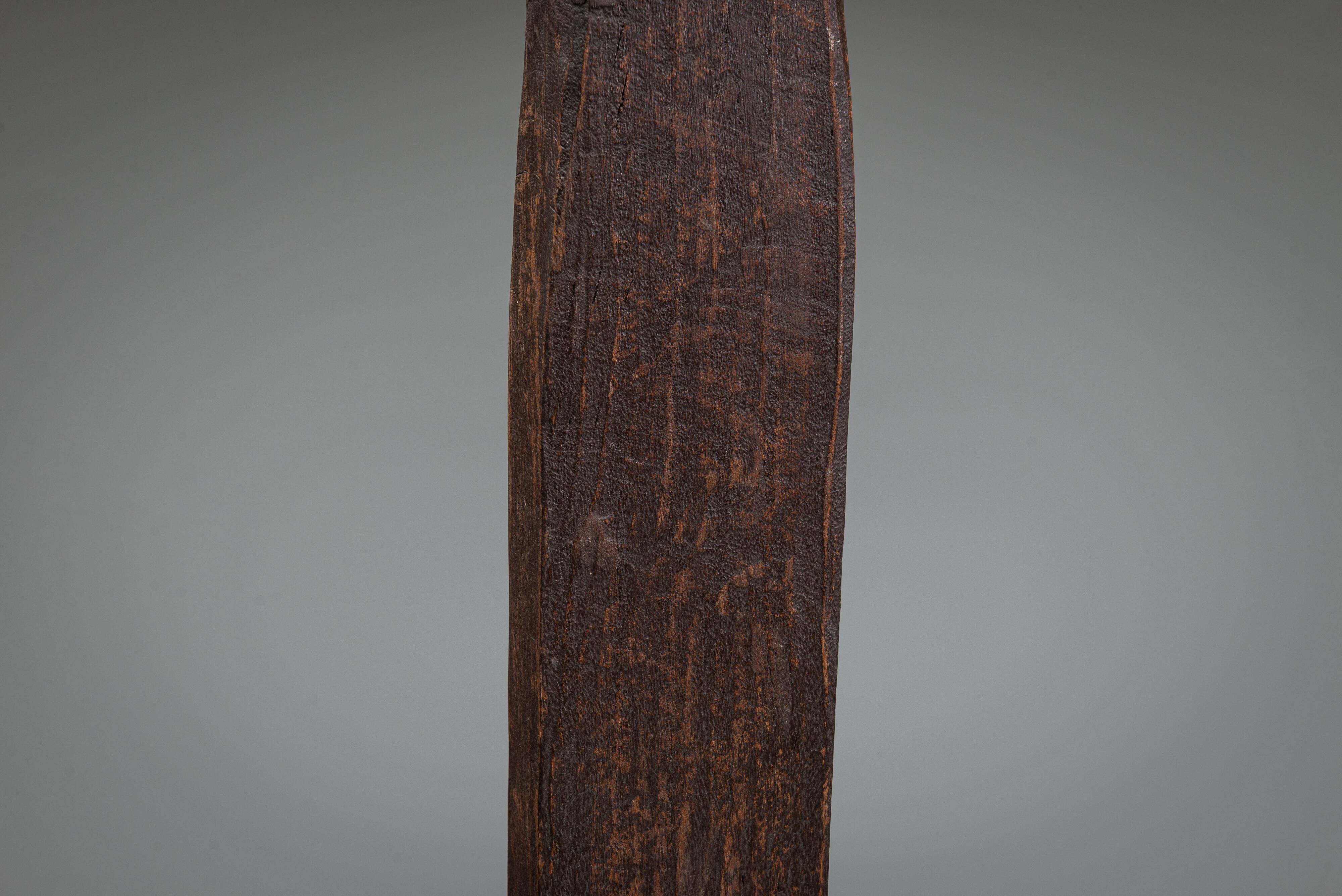 Abstract solid wood torso