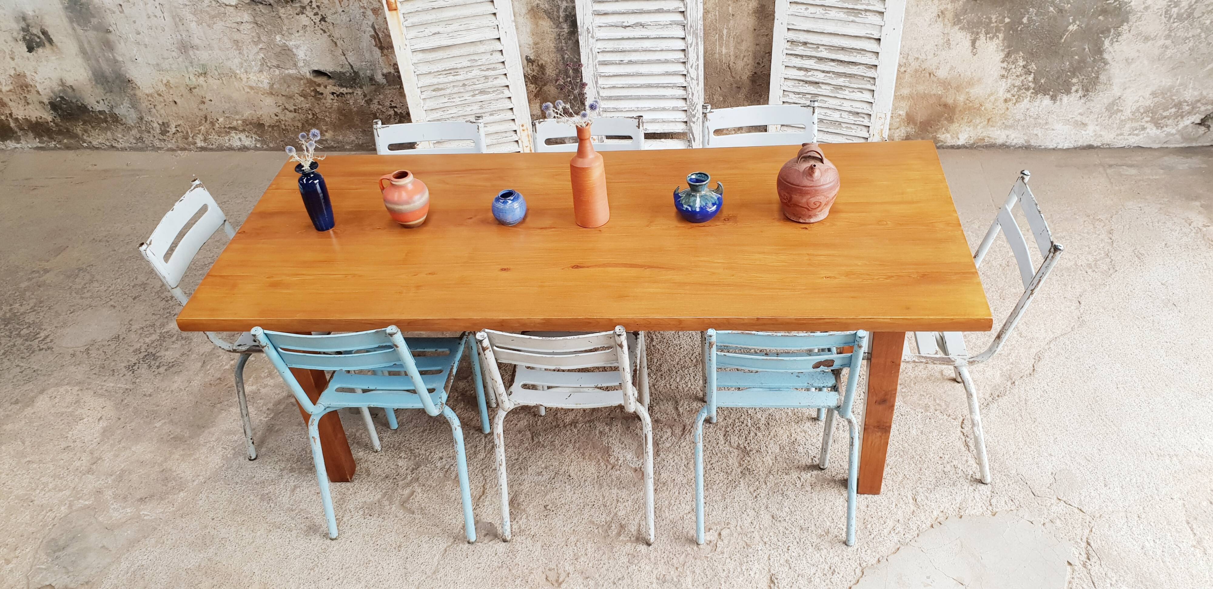 Vintage farmhouse table