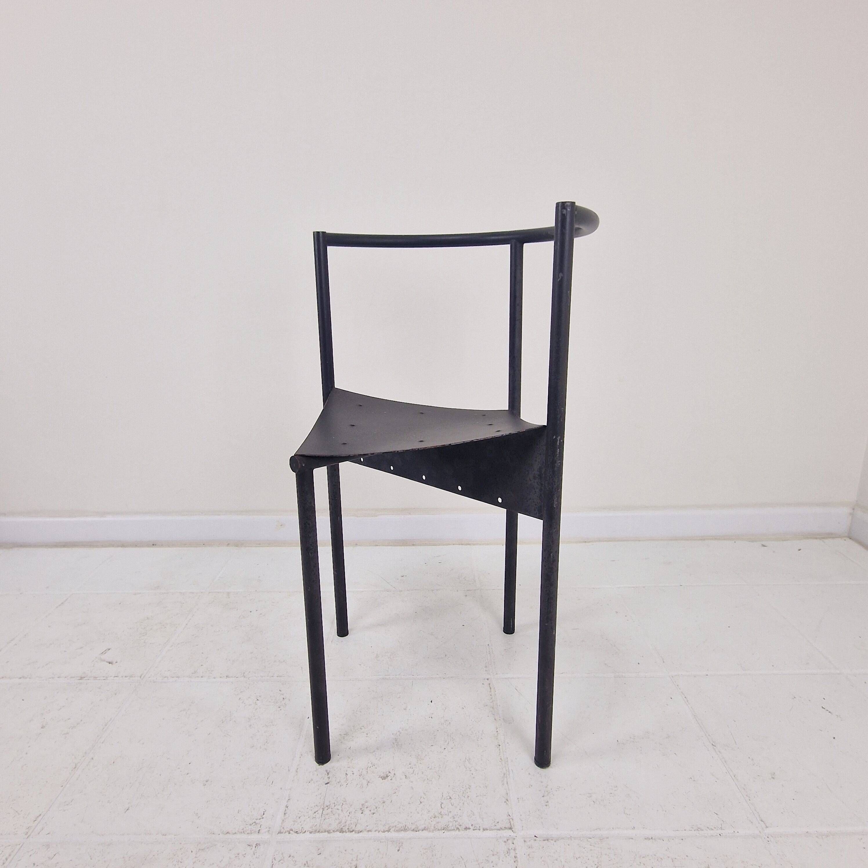 Rare Set of 3 "Wendy Wright" Chairs by Philippe Starck for Disform, 1986