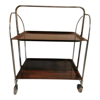 Old Scandinavian serving trolley for aircraft (SAS-Lufthansa etc) from the 1970s.