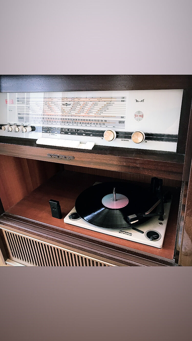 Meuble Hifi -Vidéo Vintage Impérial