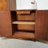 Vintage asymmetrical wardrobe