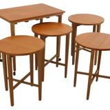 Nesting tables Poul Hundevad vintage