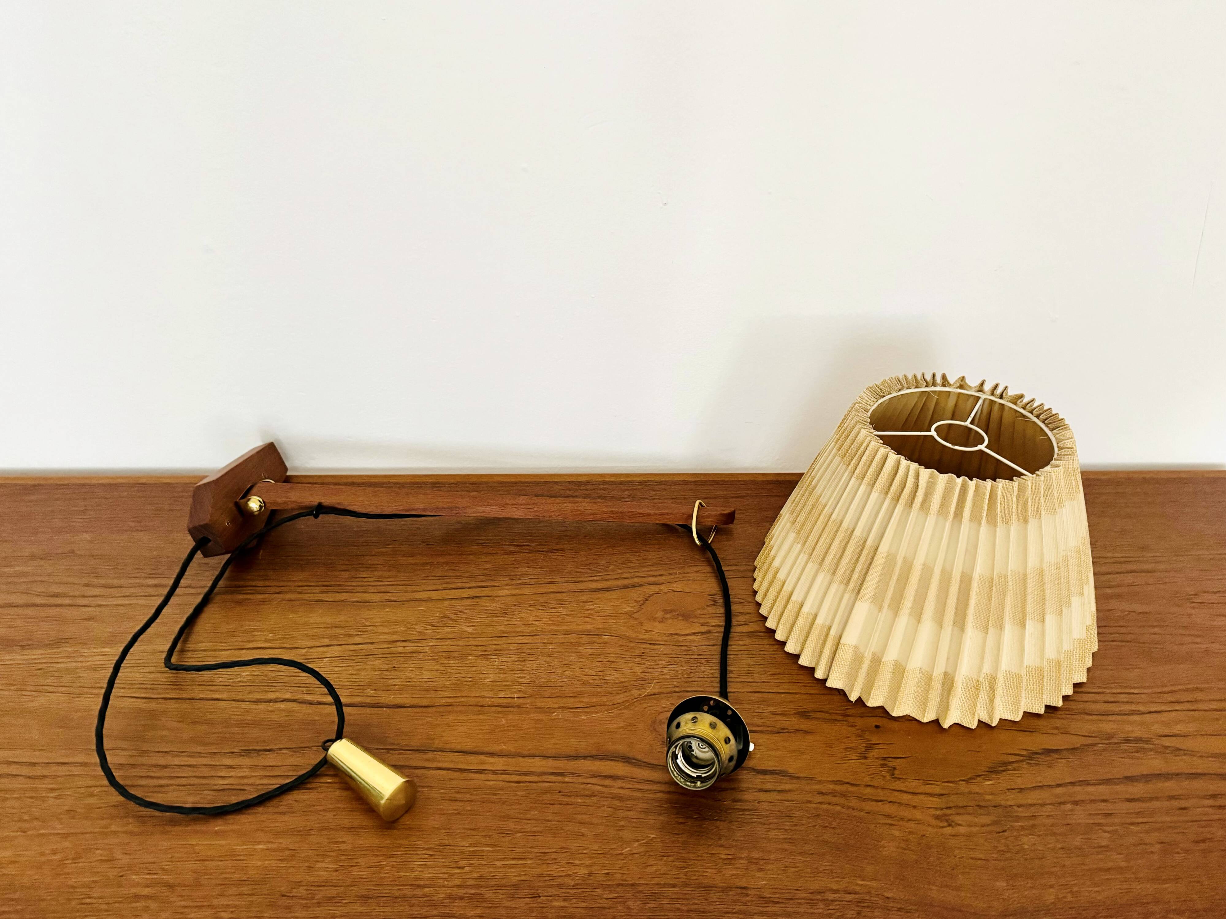 Adjustable Pleated Wall Lamp by Kaiser Leuchten