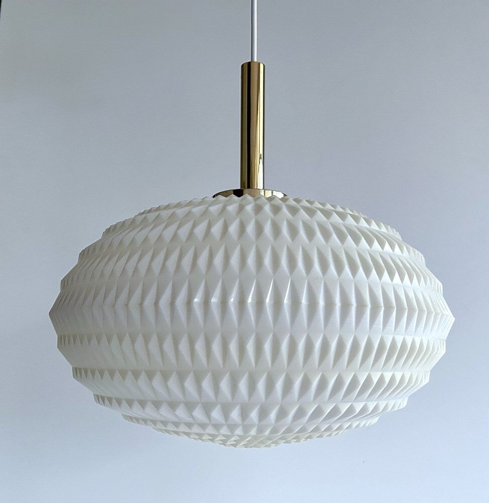 Vintage scandinavian pendant light , 1960s